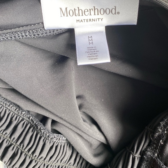 Motherhood Maternity One Piece Black Halter Ruched Swimsuit Medium - Picture 12 of 12